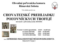 Chovateľská prehliadka poľovníckych trofejí